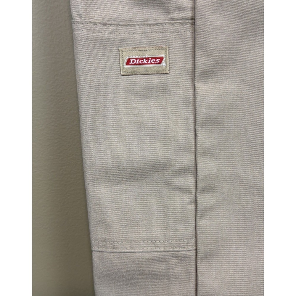 LOT off 2 DICKIES Women's 14h 28w Relaxed Double Knee Work Pants Stretch - Picture 3 of 16